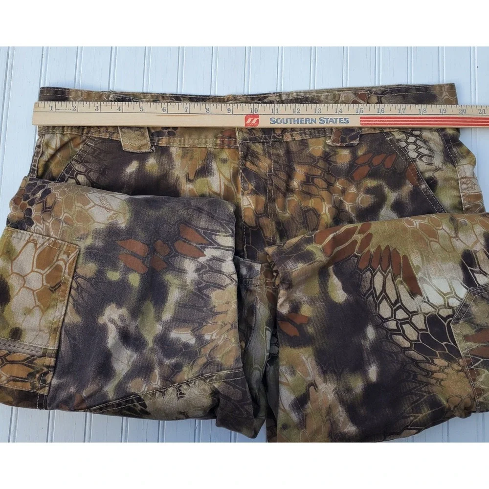 Kryptek Highlander Camo Double Knee Hunting Pants Mens Size XL‎ (Measures 40x32)
